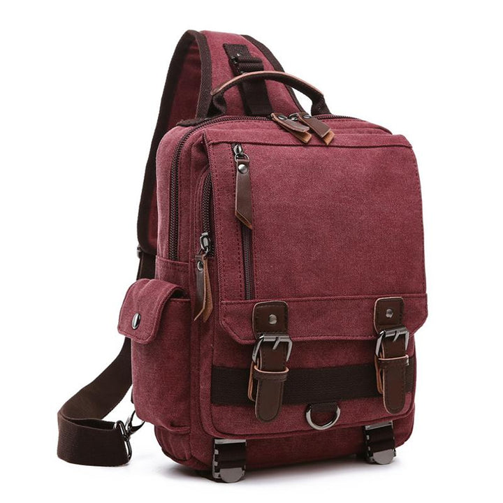 BAGS KEZONO Canvas Backpack Vogue Travel Duffel School Bag