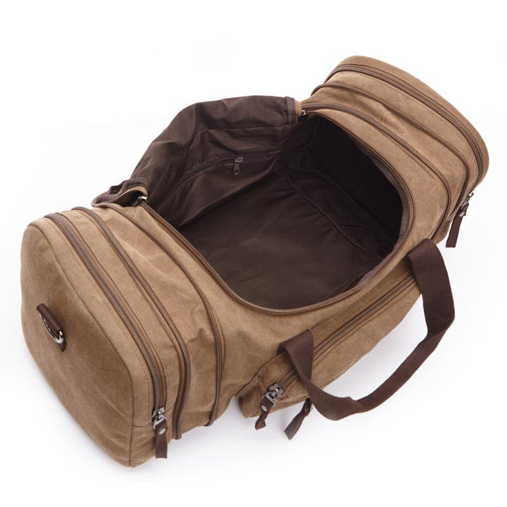 BAGS KEZONO Canvas Handbag Crossbody Luggage Travel Duffel Bag