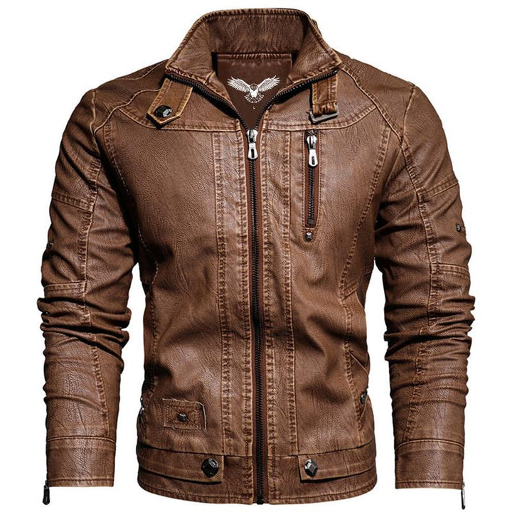 JACKETS KEZONO Leather Lone Rider Jacket