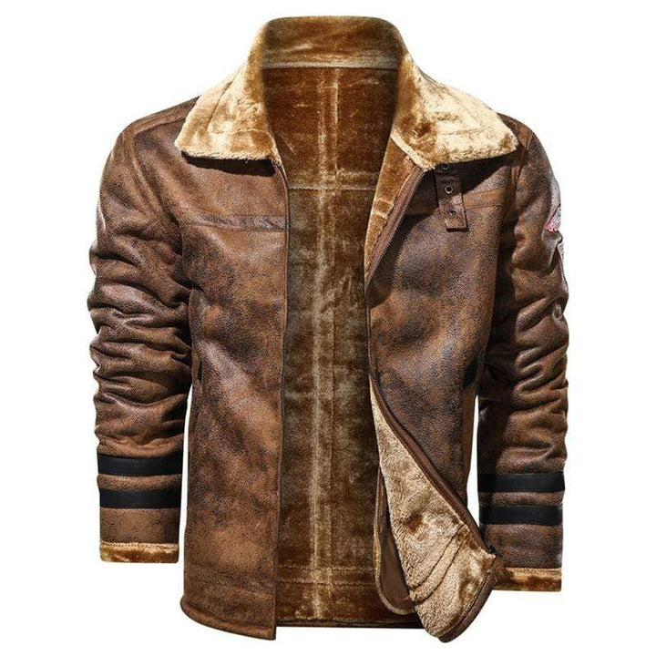 JACKETS KEZONO Siberia Rider Leather Jacket