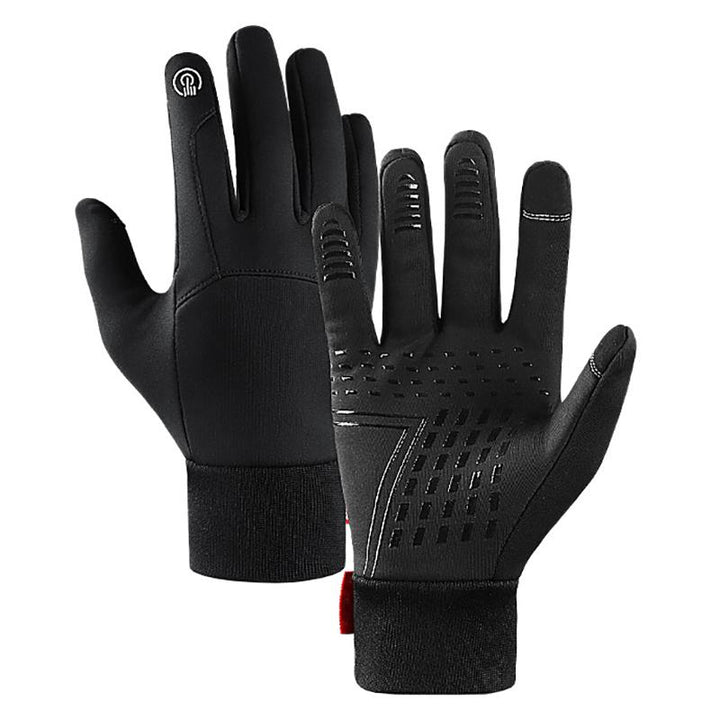 GLOVES KEZONO Touch Screen Sports Riding Gloves BLACK / M